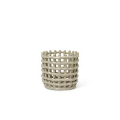 Ceramic Basket Small Cashmere - Ferm LIVING - Koop Online