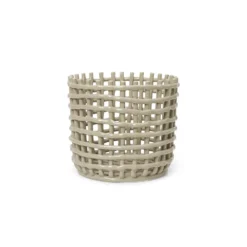 Ceramic Basket Large Cashmere - Ferm LIVING - Koop Online