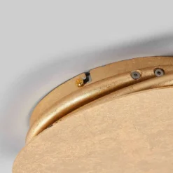 Joline Plafondlamp Gold/White - Lindby - Koop Online -lampenmaster winkel 42510965290435