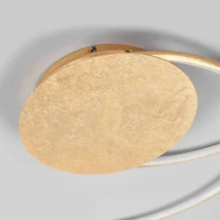 Joline Plafondlamp Gold/White - Lindby - Koop Online -lampenmaster winkel 42510965290436