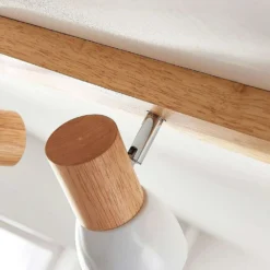 Thorin 4 Plafondlamp Wood/White - Lindby - Koop Online -lampenmaster winkel 42510965357615