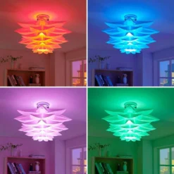 Lavinja Plafondlamp Smart Home White/Chrome - Lindby - Koop Online -lampenmaster winkel 42510965450363