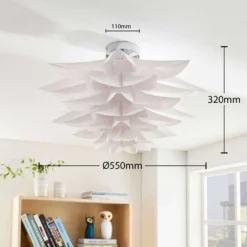 Lavinja Plafondlamp Smart Home White/Chrome - Lindby - Koop Online -lampenmaster winkel 42510965450365