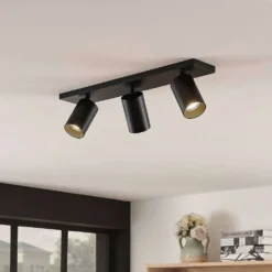 Brinja 3 Plafondlamp Black/Gold - Arcchio - Koop Online -lampenmaster winkel 42510965566673