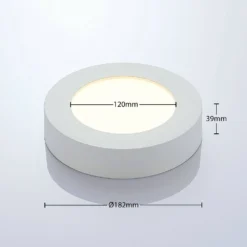 Marlo Plafondlamp Round IP44 3000K Ø18 Wit - Arcchio - Koop Online 10 Marlo Plafondlamp Round IP44 3000K Ø18 Wit - Arcchio - Koop Online -lampenmaster winkel 42510965576955