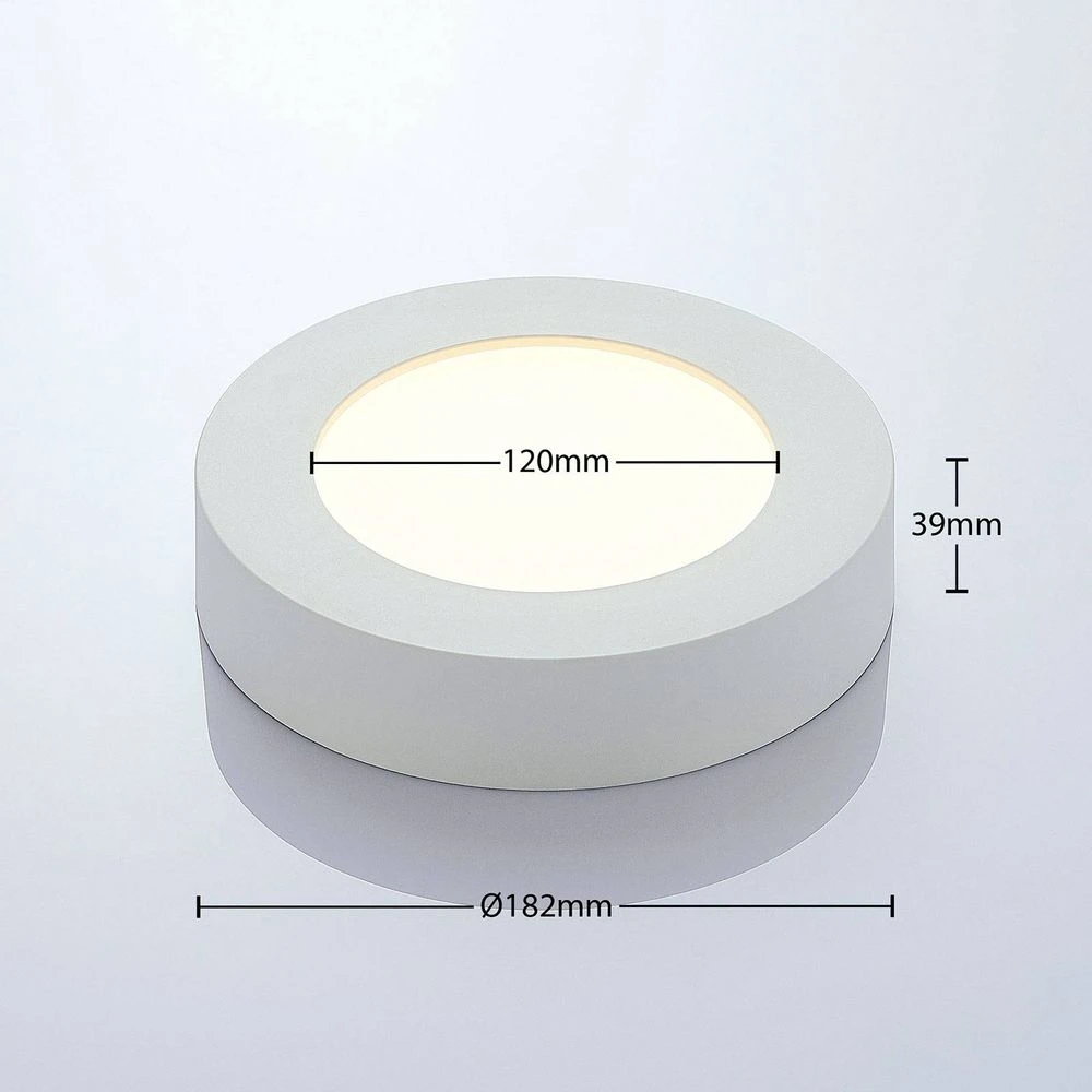 Marlo Plafondlamp Round IP44 3000K Ø18 Wit - Arcchio - Koop Online 5 Marlo Plafondlamp Round IP44 3000K Ø18 Wit - Arcchio - Koop Online - Afbeelding 5