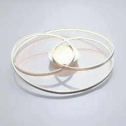 Ronka Plafondlamp Nickel - Lindby - Koop Online -lampenmaster winkel 42510965636964