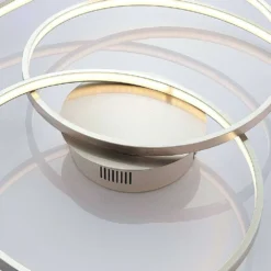 Ronka Plafondlamp Nickel - Lindby - Koop Online -lampenmaster winkel 42510965636965