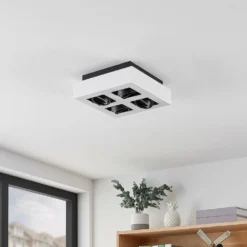 Vince Square 4 Plafondlamp White - Arcchio - Koop Online -lampenmaster winkel 42510965819975