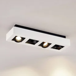 Vince 4 Plafondlamp Wit/Zwart - Arcchio - Koop Online -lampenmaster winkel 42510965820005