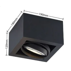 Ilina Bevestigingsspot Black - Arcchio - Koop Online -lampenmaster winkel 42519117092304