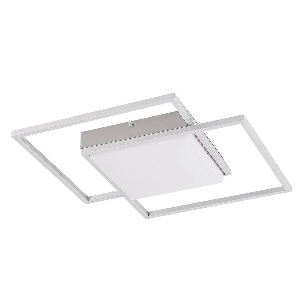 Zayd LED Plafondlamp Dim. Nickel - Lindby - Koop Online 1 Zayd LED Plafondlamp Dim. Nickel - Lindby - Koop Online