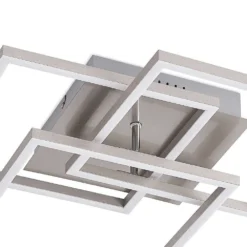 Qiana Square Plafondlamp LED Nickel - Lindby - Koop Online 9 Qiana Square Plafondlamp LED Nickel - Lindby - Koop Online -lampenmaster winkel 42519117267185