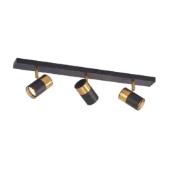 Evaro 3 Plafondlamp Gold/Black - Arcchio - Koop Online