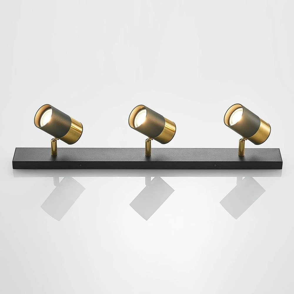 Evaro 3 Plafondlamp Gold/Black - Arcchio - Koop Online 5 Evaro 3 Plafondlamp Gold/Black - Arcchio - Koop Online - Afbeelding 5