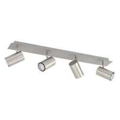Joffrey 4 Plafondlamp L70 Nickel - Lindby - Koop Online