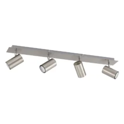 Joffrey 4 Plafondlamp L80 Nickel - Lindby - Koop Online
