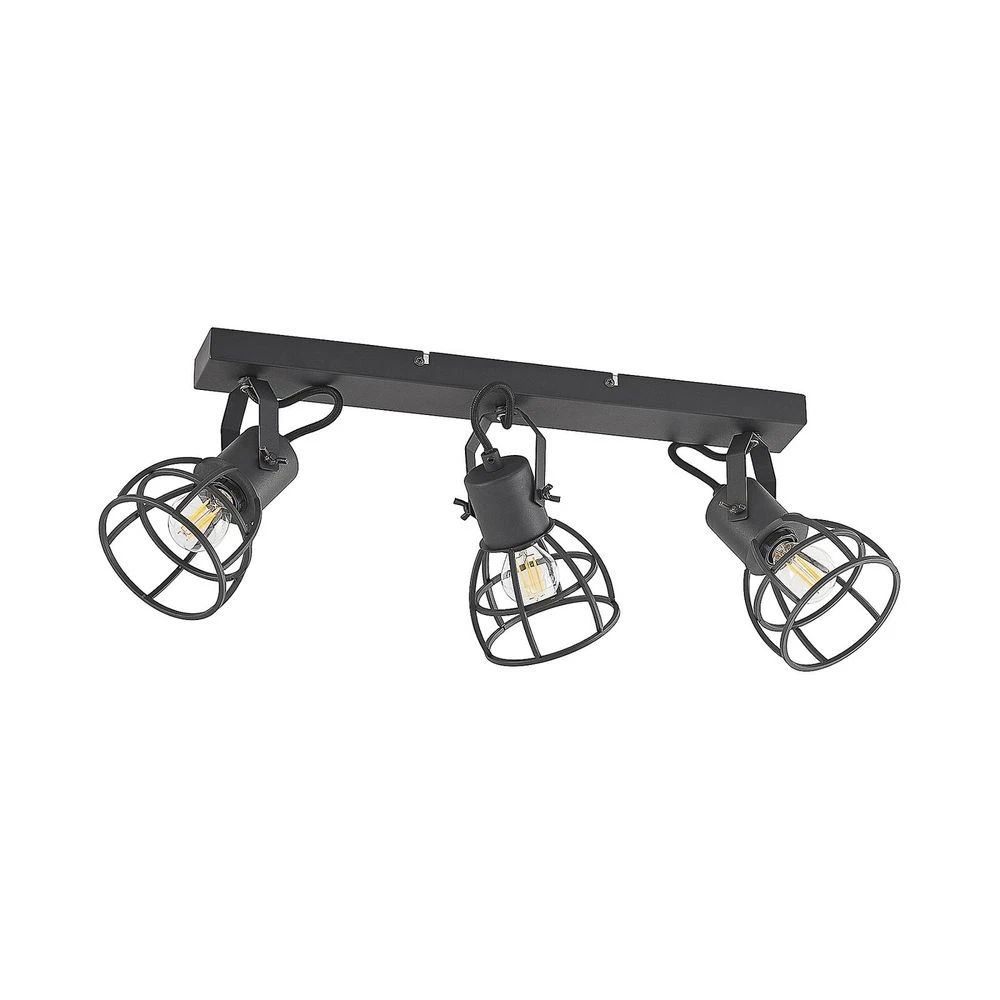 Flintos 3 Plafondlamp Black - Lindby - Koop Online 1 Flintos 3 Plafondlamp Black - Lindby - Koop Online