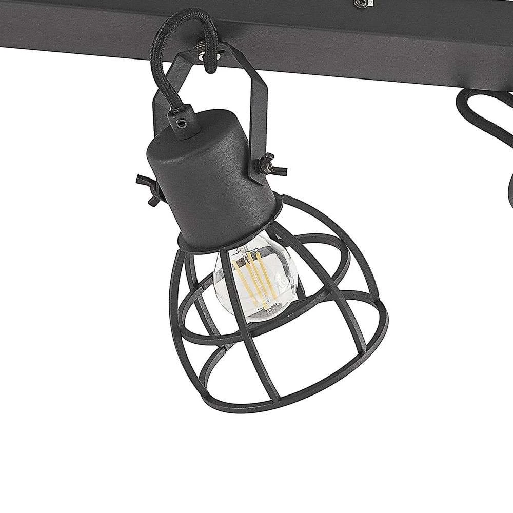 Flintos 3 Plafondlamp Black - Lindby - Koop Online 5 Flintos 3 Plafondlamp Black - Lindby - Koop Online - Afbeelding 5