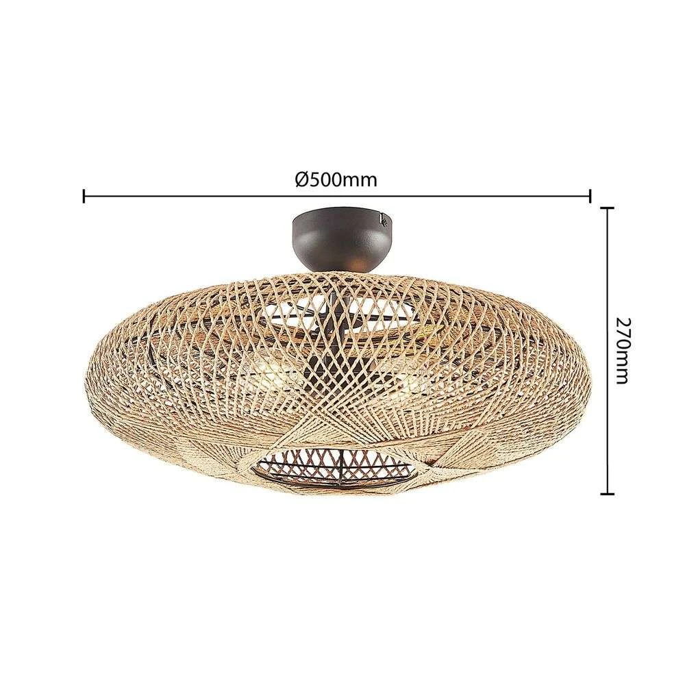 Melvios Plafondlamp Brown - Lindby - Koop Online 3 Melvios Plafondlamp Brown - Lindby - Koop Online - Afbeelding 3