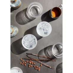 Ripple Glass Set Of 4 Clear - Ferm LIVING - Koop Online -lampenmaster winkel 5704723007166ripple glass set of 4 clear ferm4