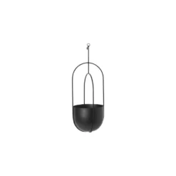 Hanging Deco Pot Black - Ferm LIVING - Koop Online