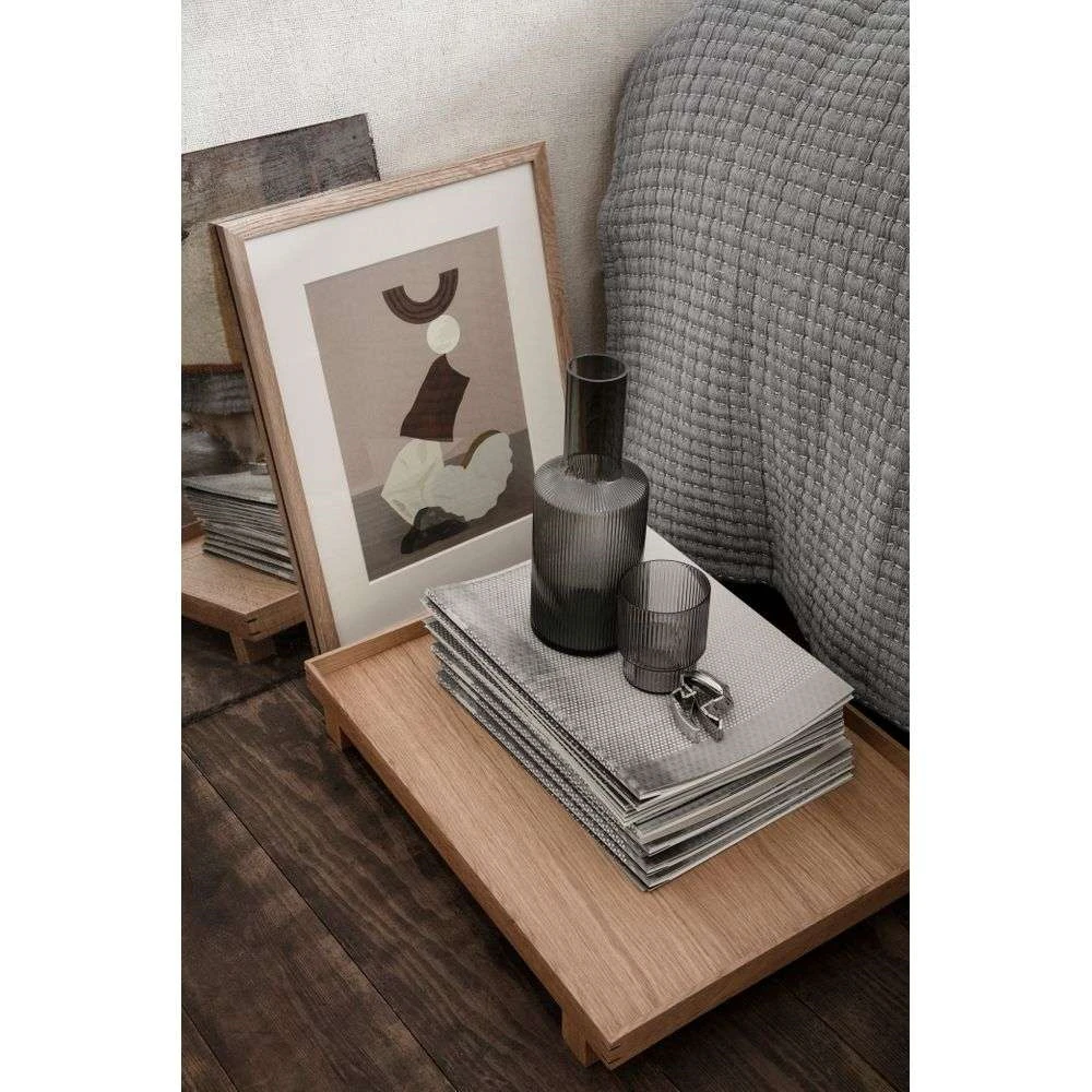 Ripple Carafe Smoked Grey - Ferm LIVING - Koop Online 2 Ripple Carafe Smoked Grey - Ferm LIVING - Koop Online - Afbeelding 2