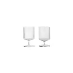 Ripple Wine Glasses Set Of 2 Clear - Ferm LIVING - Koop Online
