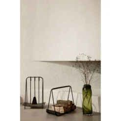Port Wood Basket Black - Ferm LIVING - Koop Online -lampenmaster winkel 57047232617664