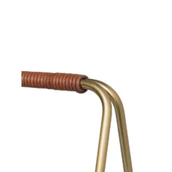 Port Wood Basket Brass - Ferm LIVING - Koop Online -lampenmaster winkel 57047232617733