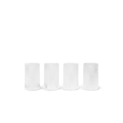 Ripple Verrines Set Of 4 Clear - Ferm LIVING - Koop Online