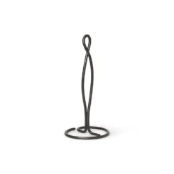 Curvature Paper Towel Holder Black Brass - Ferm LIVING - Koop Online