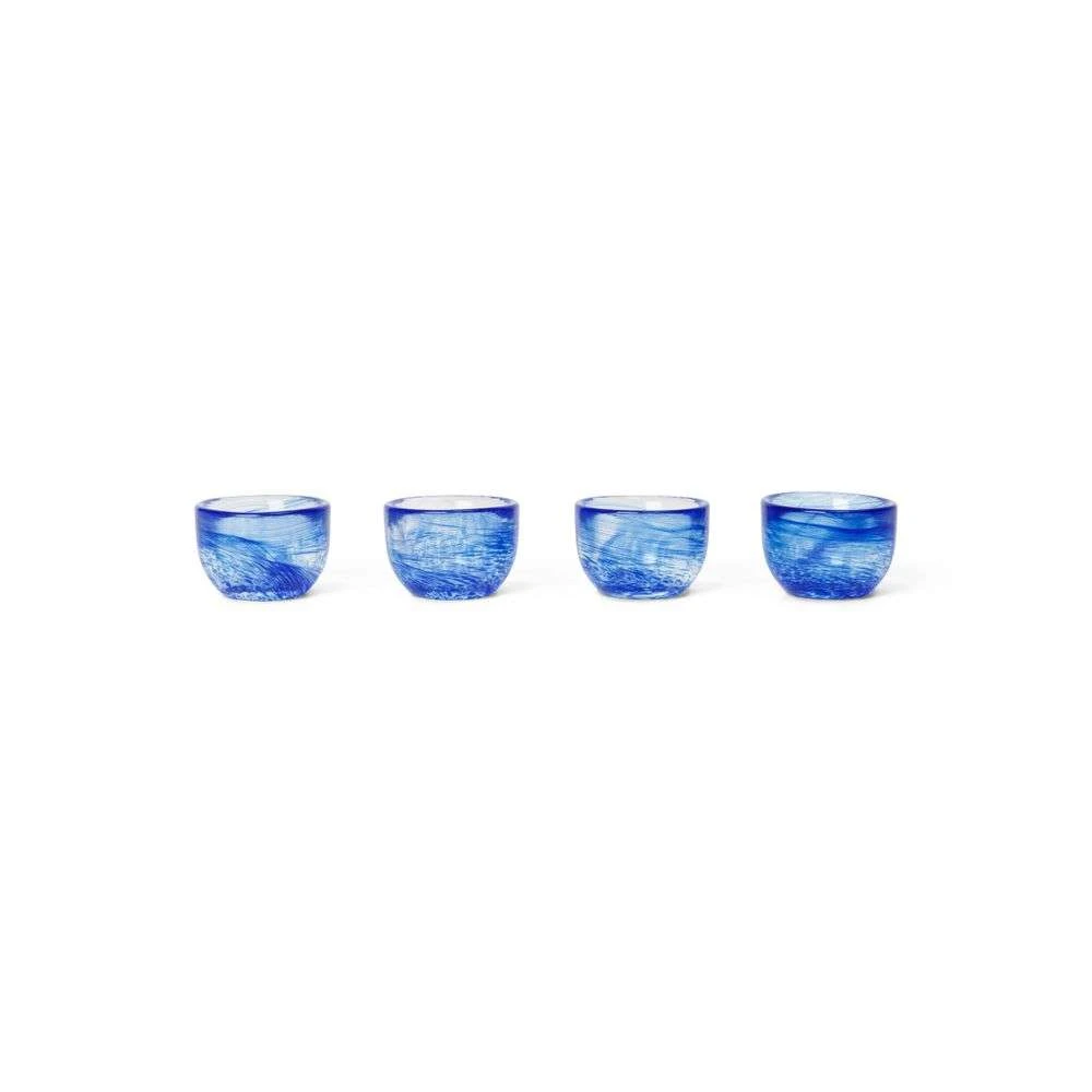 Tinta Egg Cups Set Of 4 Blue - Ferm LIVING - Koop Online 2 Tinta Egg Cups Set Of 4 Blue - Ferm LIVING - Koop Online - Afbeelding 2