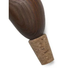 Cairn Wine Stoppers Set Of 2 Dark Brown - Ferm LIVING - Koop Online