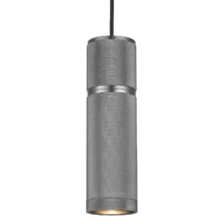 Halo The Pendant Hanglamp Cylinder Gunblack - Halo Design - Koop Online