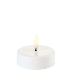 Waxinelichtjes Maxi LED Nordic White 6,1 X 2,2 Cm - Uyuni - Koop Online