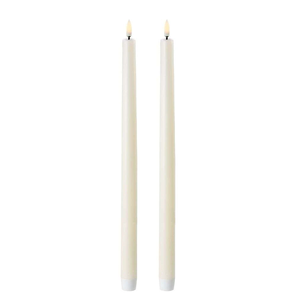 Kaarsen LED 2-pak Ivory 2,3 X 35 Cm - Uyuni - Koop Online 1 Kaarsen LED 2-pak Ivory 2,3 X 35 Cm - Uyuni - Koop Online