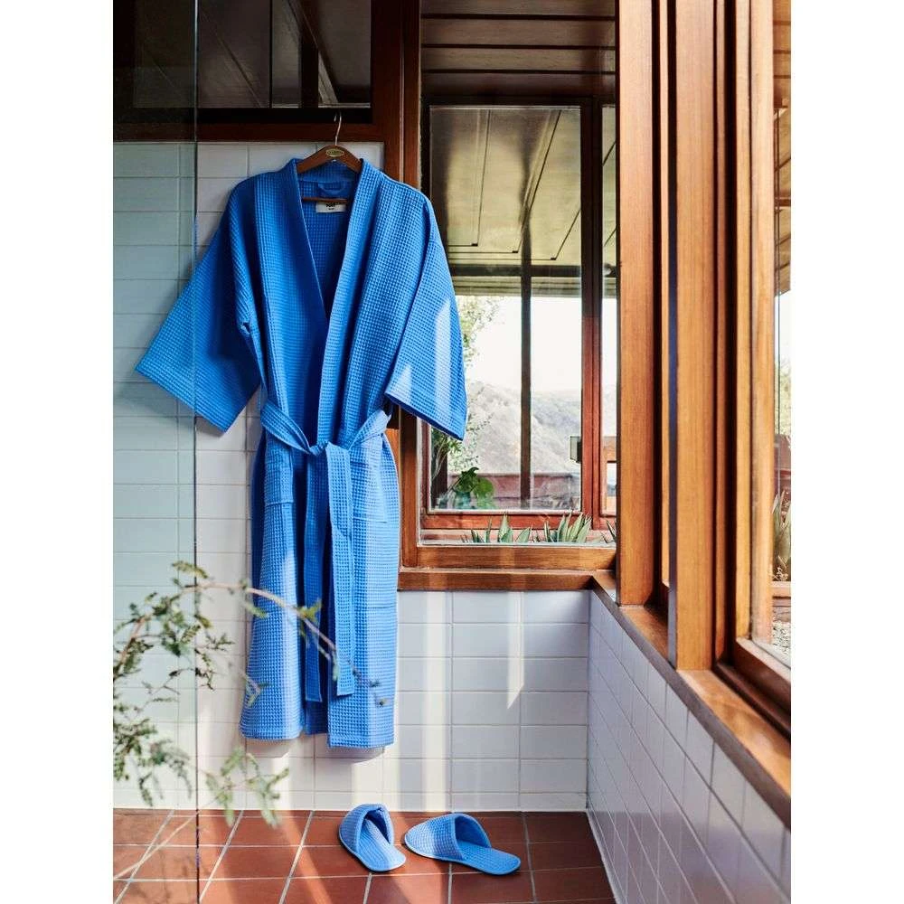 Waffle Bathrobe Sky Blue - HAY - Koop Online 5 Waffle Bathrobe Sky Blue - HAY - Koop Online - Afbeelding 5