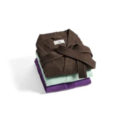 Waffle Bathrobe Coffee - HAY - Koop Online -lampenmaster winkel 57104412950513