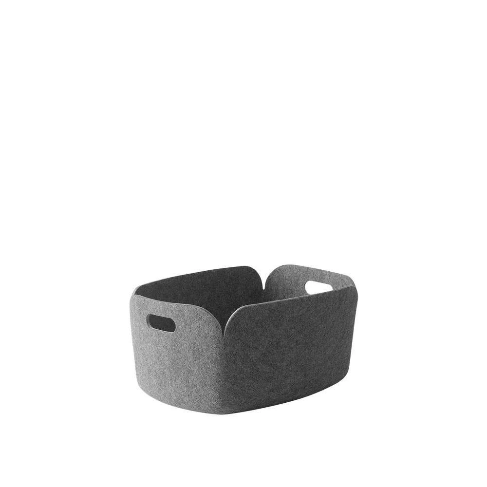 Restore Basket Grey Melange - Muuto - Koop Online 1 Restore Basket Grey Melange - Muuto - Koop Online