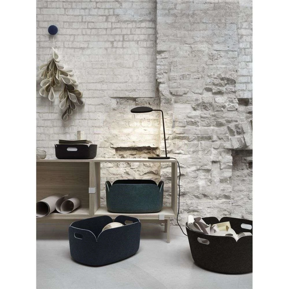 Restore Round Basket Grey Melange - Muuto - Koop Online 4 Restore Round Basket Grey Melange - Muuto - Koop Online - Afbeelding 4