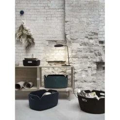 Restore Round Basket Midnight Blue - Muuto - Koop Online -lampenmaster winkel 5710562133270restore basket blue muuto4