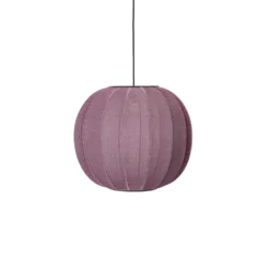Knit-Wit 45 Round Hanglamp Burgundy - Made By Hand - Koop Online