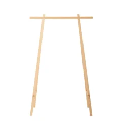Coat Stand 100 Oak/Brass - Made By Hand - Koop Online