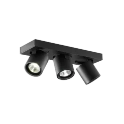 Focus 3 LED 3000K Plafondlamp Zwart - Light-Point - Koop Online