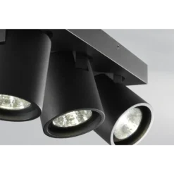 Focus 3 LED 3000K Plafondlamp Zwart - Light-Point - Koop Online -lampenmaster winkel 571138961615120focus20320black202 3