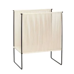 String Magazine Holder Black/White - Hübsch - Koop Online