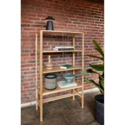 Groove Bowl Petrol - Hübsch - Koop Online -lampenmaster winkel 57127721228084