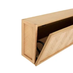 Herringbone Shoe Cabinet Large Natural - Hübsch - Koop Online -lampenmaster winkel 5712772130377 4