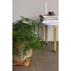 Reveal Baskets 2 Pcs. Mint/Natural - Hübsch - Koop Online -lampenmaster winkel 5712772130674 5